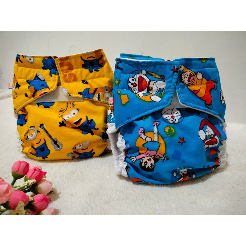 CLODI MODEL POCKET, POPOK KAIN, POPOK KAIN BAYI, POPOK NEWBORN, PEMPES CUCI ULANG, CLODI NEWBORN