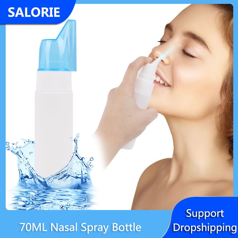 Jual PREORDER 70 ML Nose Cleanser Nasal Neti Pot Nasal Spray Bottle