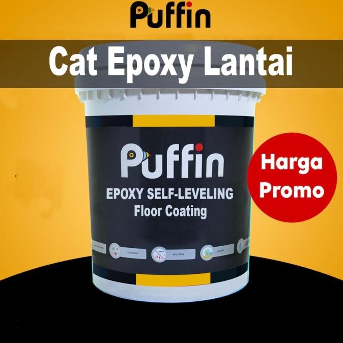 Cat lantai epoxy self levelling Puffin 195 1 kg Termurah