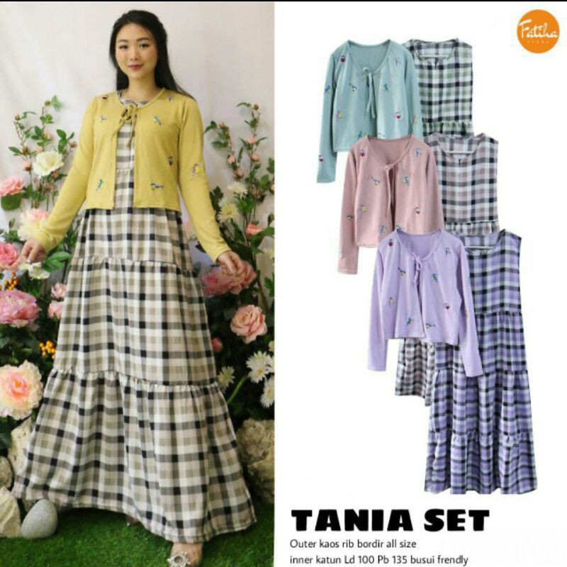 GAMIS TANIA / DRESS TANIA SET