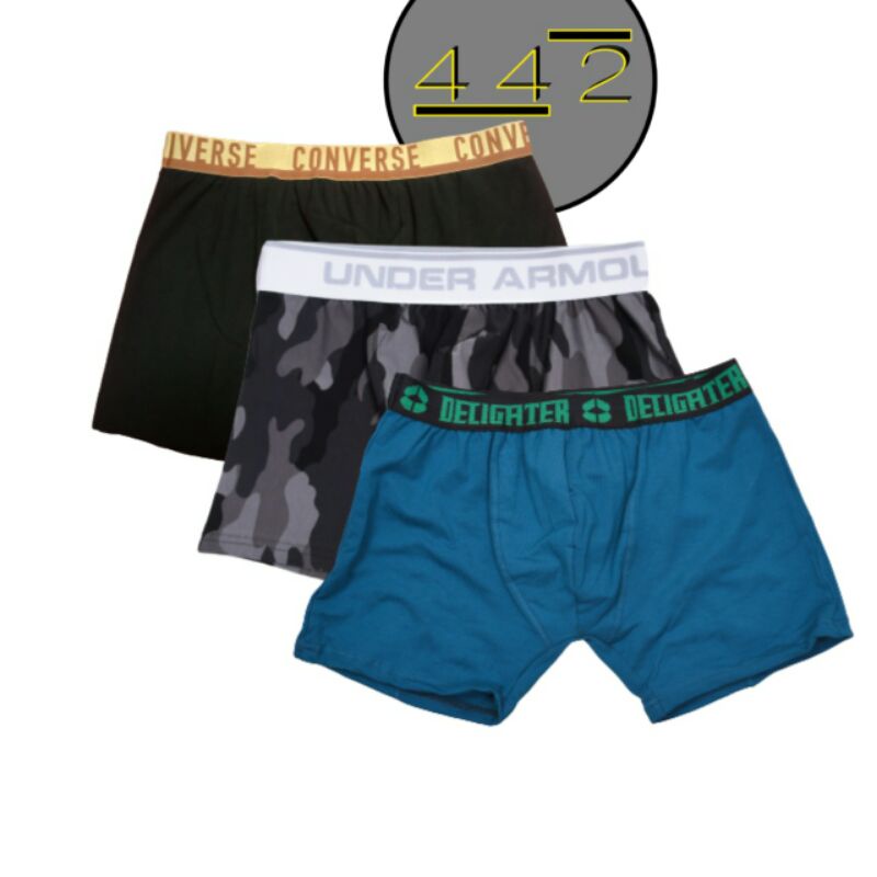 cd pria dewasa isi 3 Pcs Celana dalam pria Boxer 442