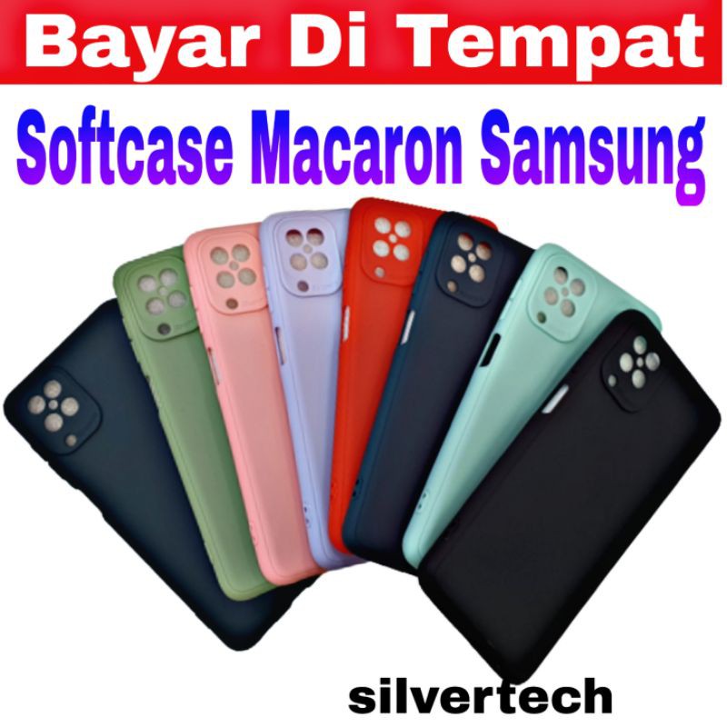 Kesing Samsung A12 A02S Macaron Aneka warna | Softcase A12 A02 S | Silikon A12 A02 S a02s a02