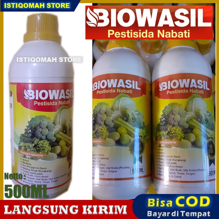 PROMO COD BIOWASIL 500ml Pupuk Cair Obat Lalat Buah untuk Cabe - Obat Lalat Buah pada Tanaman Cabe - Obat Lalat Buah Cabai Cabe Paling Ampuh - Obat Insektisida Pembasmi Lalat Buah Cabe - Obat Paling Ampuh Untuk Lalat Buah Cabe TERLARIS