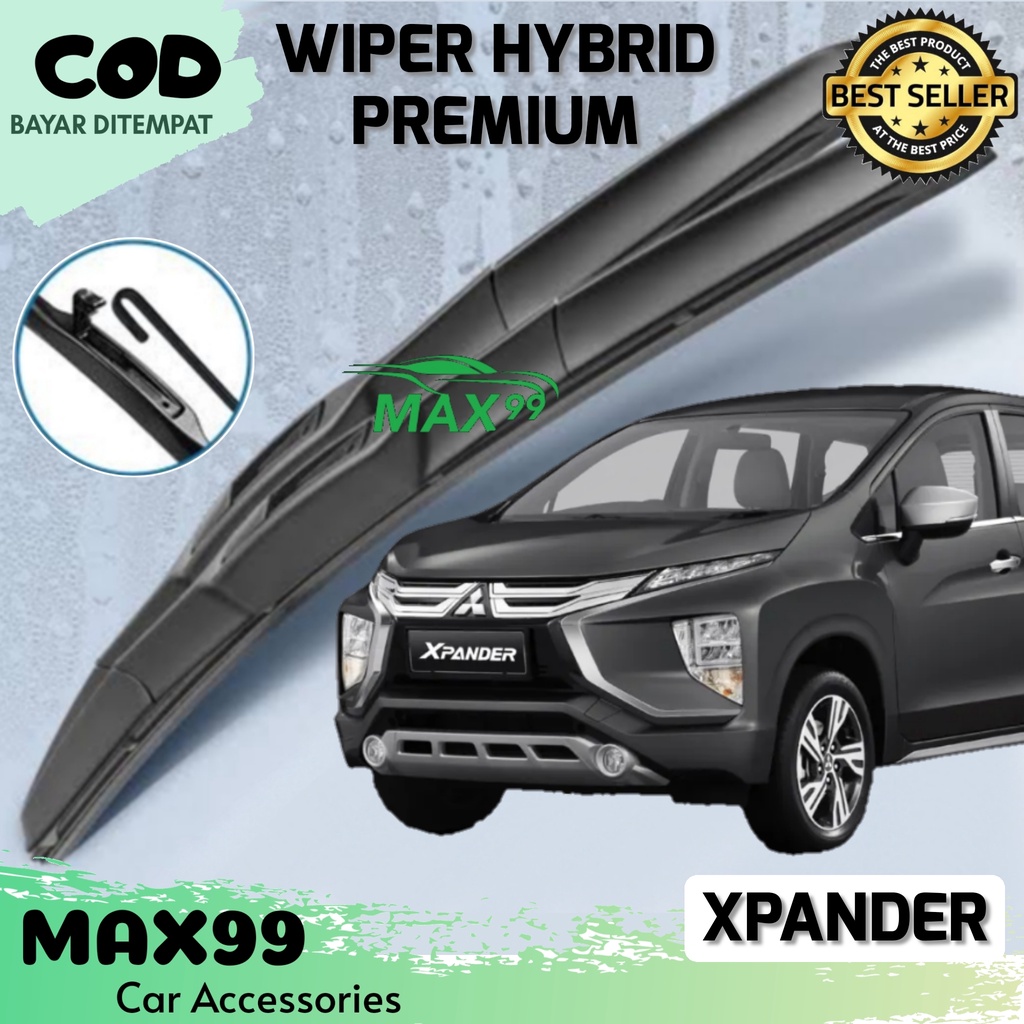 COD - WIPER HYBRID XPANDER / WIPER HYBRID PREMIUM XPANDER / WIPER KACA HYBRID MITSUBISHI XPANDER