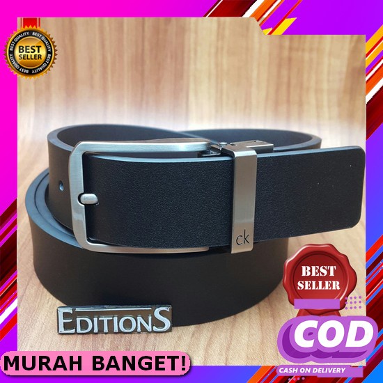 Belt Pria Nylon Kanvas Kain Tumi Rel Hitam Gesper Terlaris Belt B UP686 Ikat Pinggang Gesper Kulit