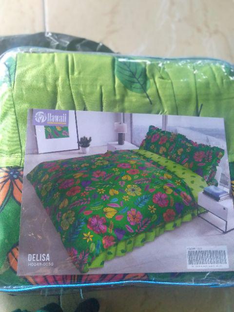Sprei Rumbai Hawaii Size 180x200 Harumi/candy/delisa/rio/jola/lilie/vicelli/bella/vania/palma/carla