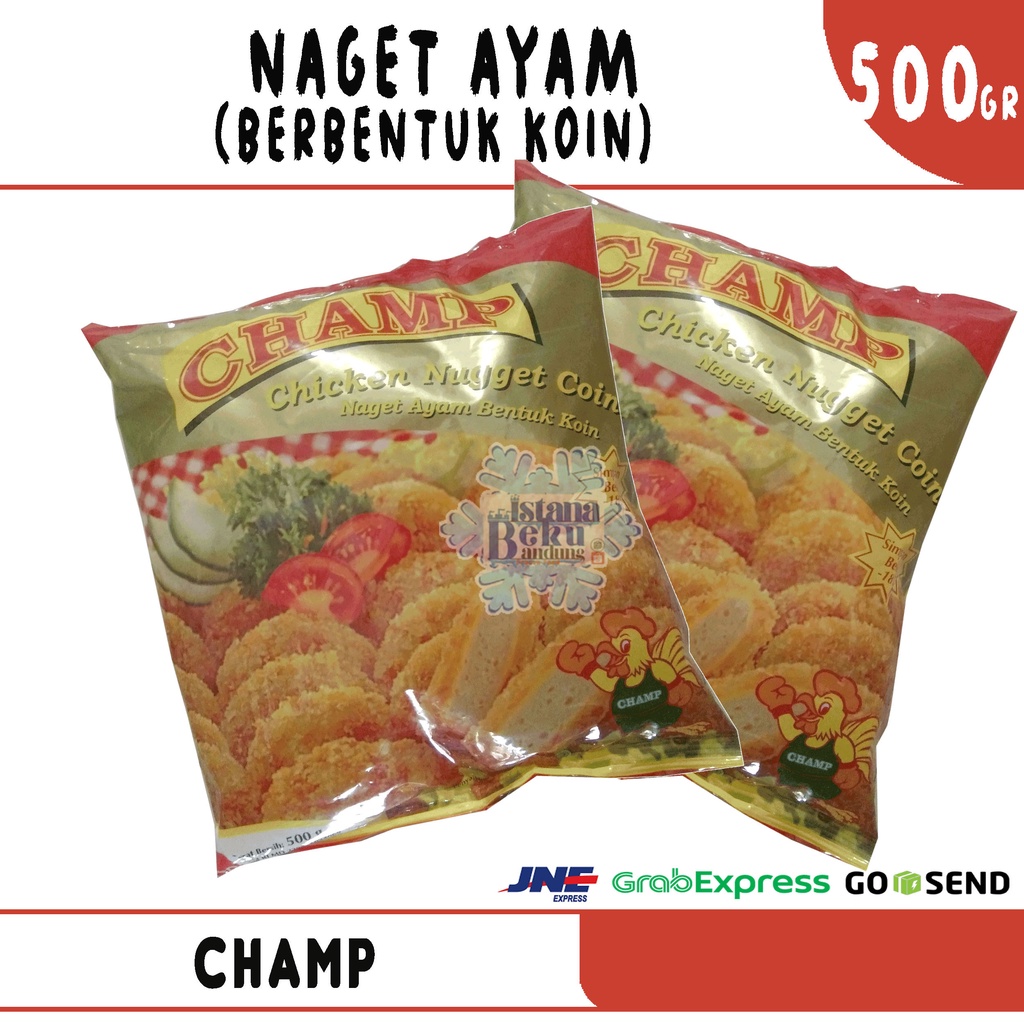 

Champ Chicken Nugget Coin 500gr