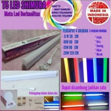 Lampu T5 LED 10W (Panjang 60cm) SHIMURA