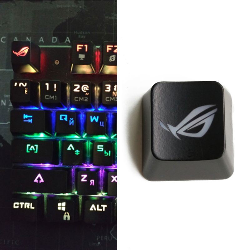 Cre 1pc Keycap Keyboard Mekanikal R4 Diy Bahan Abs Dengan Backlit