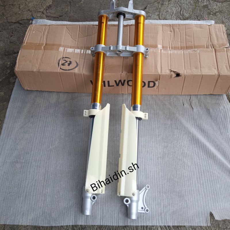 up side down/shock depan wilwood uni trail, klx/d tracker, crf 150L, wr 155 dll.