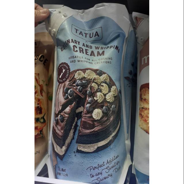 

Tatua culinary dan whipping cream