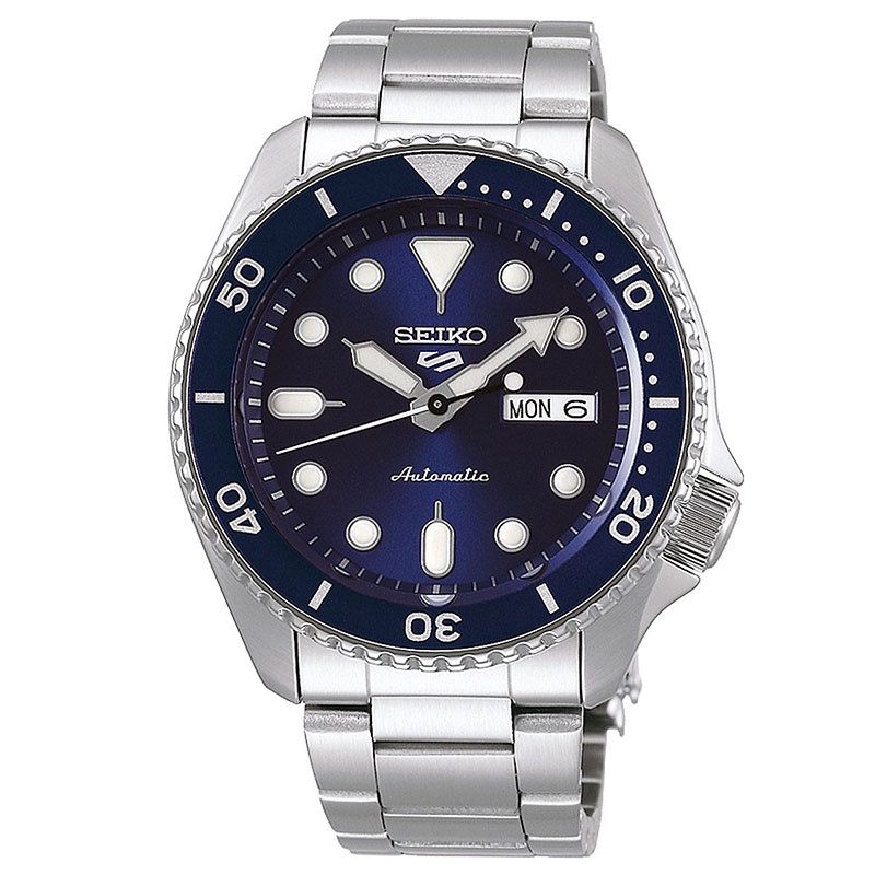 Seiko 5 Sports SRPD51 SRPD51K1 Jam Tangan Pria Automatic Dial Biru Original