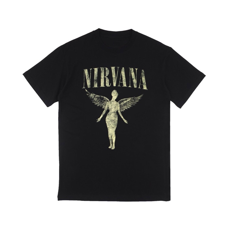 NIRVANA - IN UTERO TOUR TEE / OFFICIAL MUSIC MERCHANDISE / ORIGINAL MERCH / KAOS BAND IMPOR