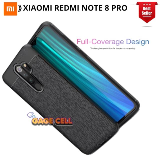 CASE REDMI NOTE 8 PRO - SOFTCASE LEATHER XIAOMI REDMI NOTE 8 PRO FIBER AUTO FOCUS PREMIUM