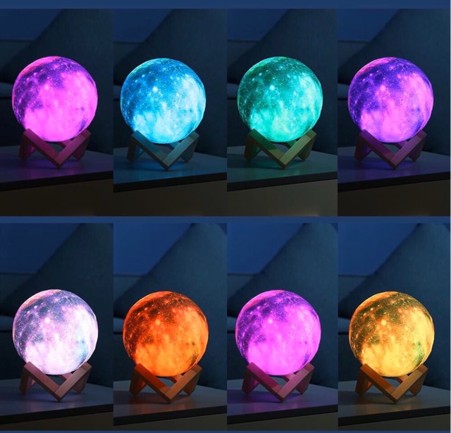 galaxy moon lamp / lampu bulan / moon lamp