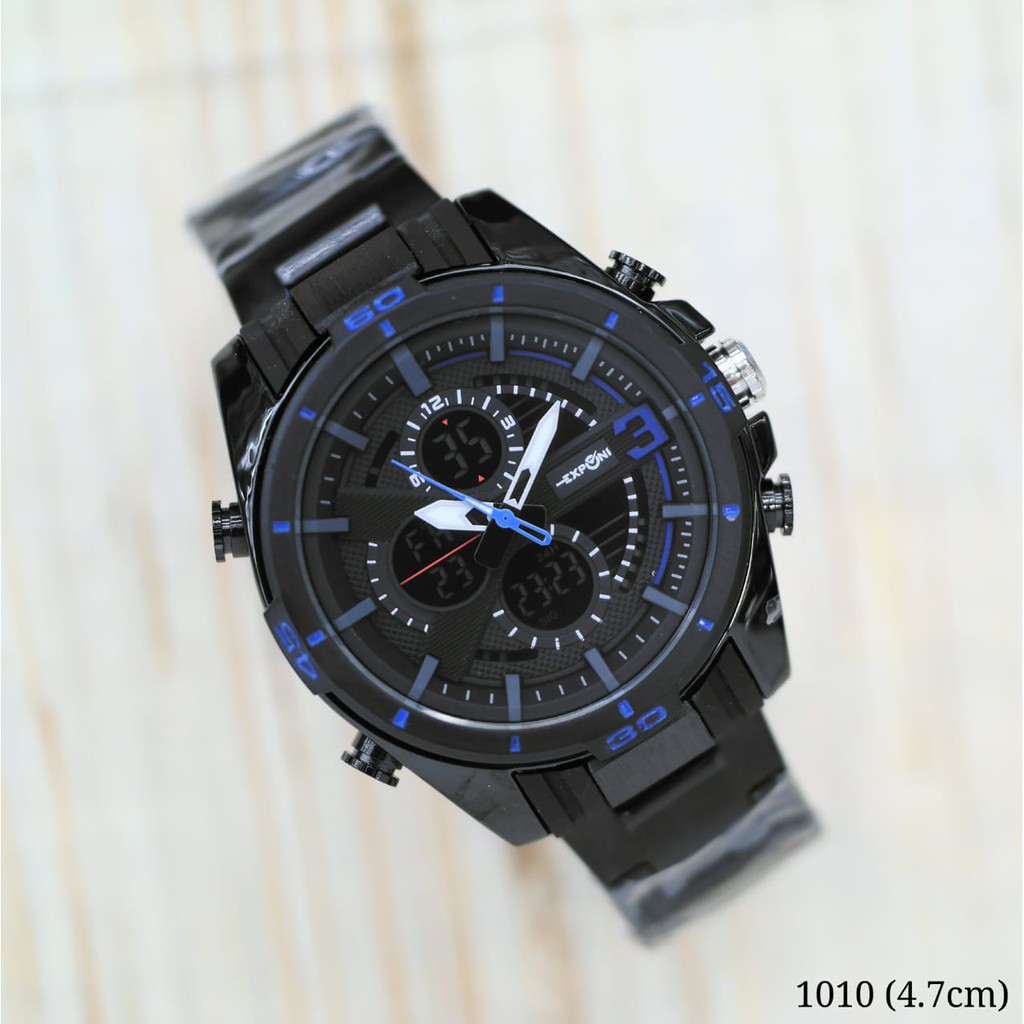 Jual Exponi 1010 - Jam Tangan Formal Pria – Dual Time Mode ...