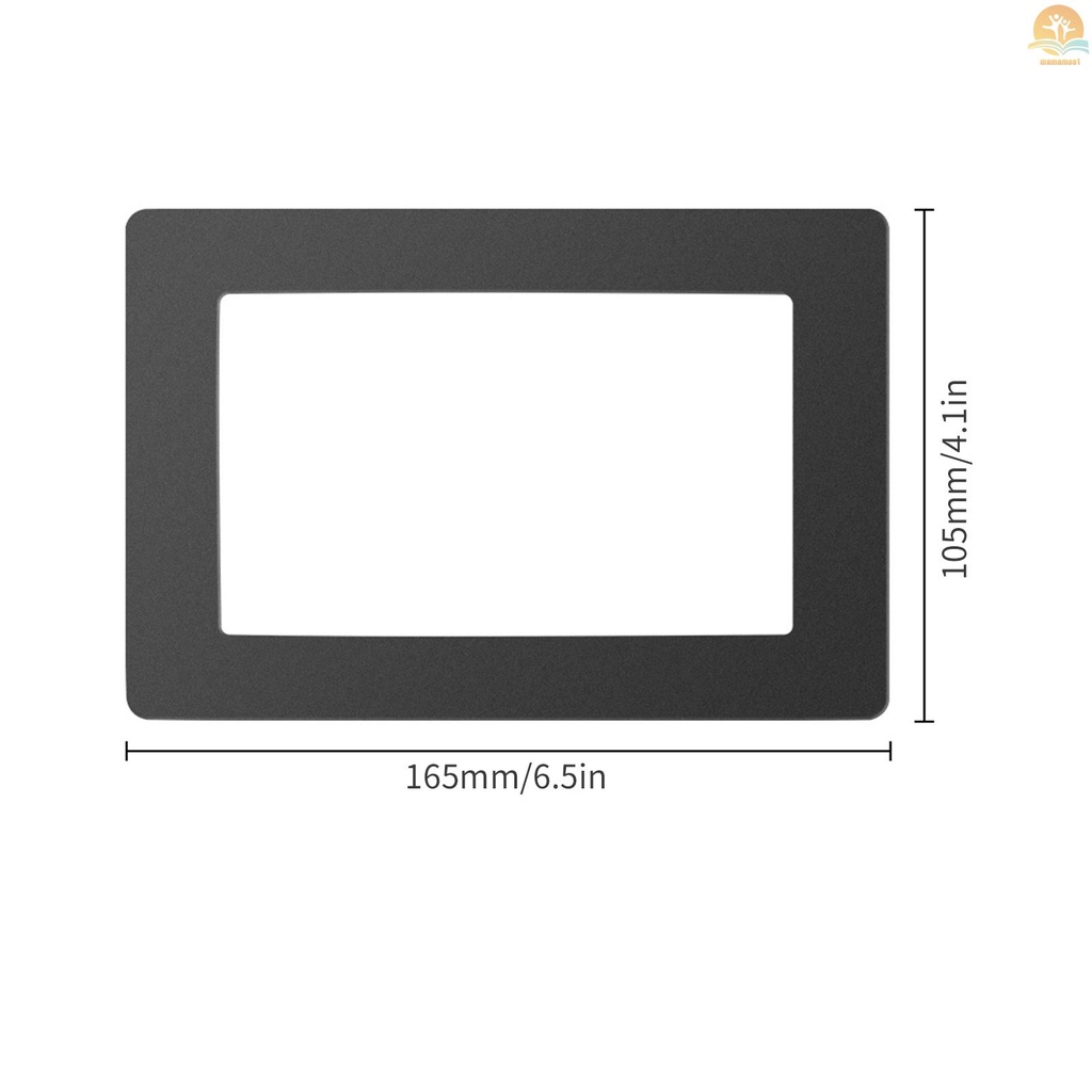 Black LCD Gasket 6.5 x 4.1in Protection from Resin Spill with Non-dust Cloths Compatible with Wanhao D7 Anycubic Photon Photon-S 5.5 Inch LCD Resin 3D Printer