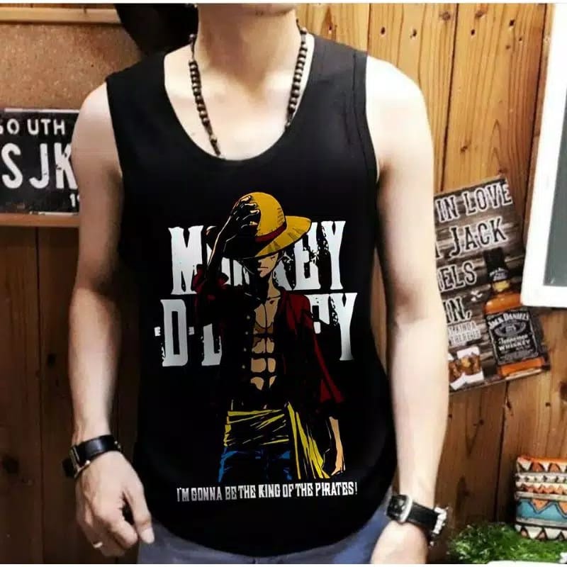 COD - singlet size M|L , XL baju dalaman singlet distro singlet MONKY -belibeli