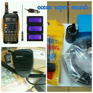 Jual PAKET MURAH BAOFENG GT 3TP MARKIII 8WATT RADIO HT DIJADI RADIO RIG Berkualitas