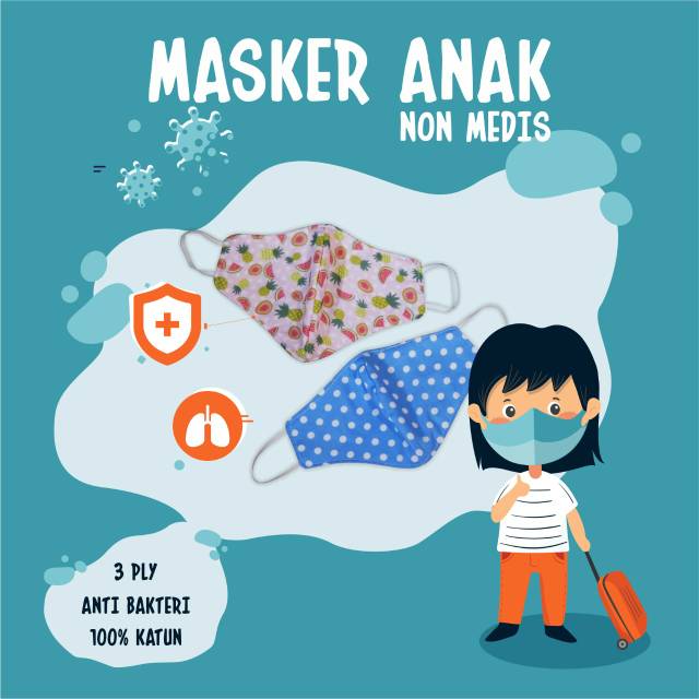 Masker Anak 3 Ply