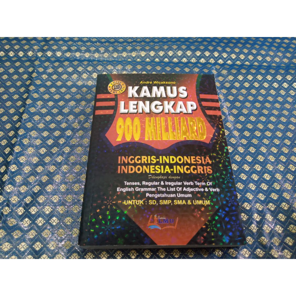 KAMUS ENGLISH-INDONESIA 900 MILYARD