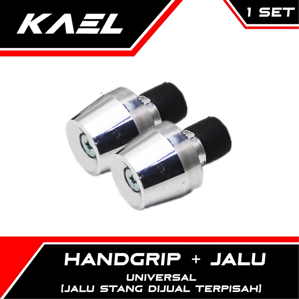 Handgrip Motor Universal Jalu Stang Model Honda Handle-Hand Grip-Fat-Pad Handpad-Handfat Bandul Setang Kaze/Beat Karbu-FI-eSP-Street/NMAX/Vario 110-125-150 LED New/Vixion New NVA/Mega Pro/Scoopy/Mio-Soul-Sporty-M3/Genio