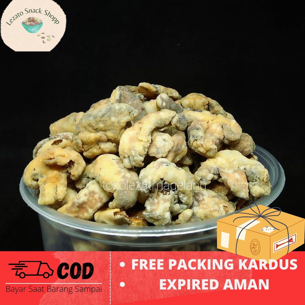 

Jamur Kancing Dieng Renyah dan Gurih kiloan / 250 gr Jajanan jadul zaman now