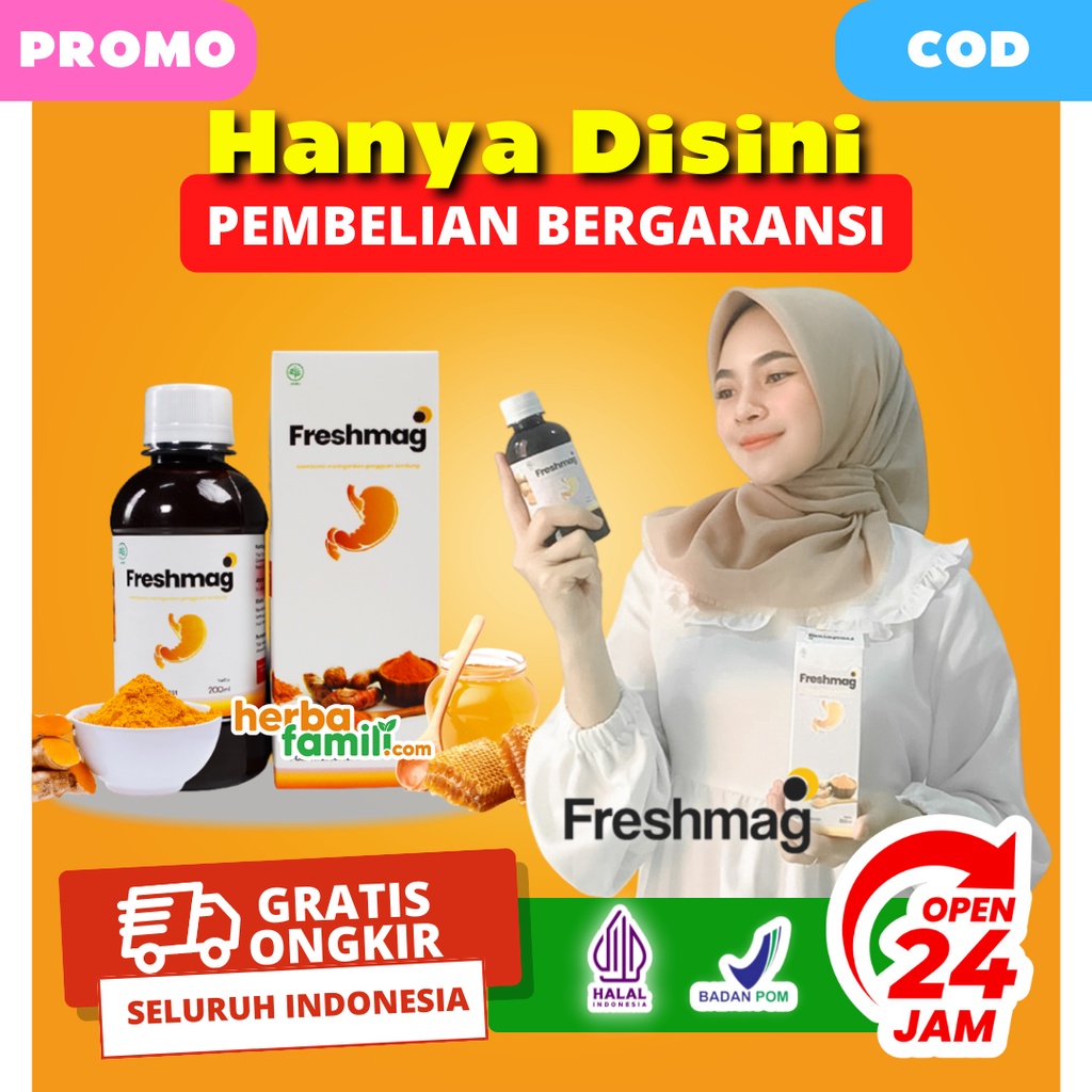 FRESHMAG 100% ORIGINAL | Ori Official Store Asli Ampuh Atasi MAAG ASAM LAMBUNG GERD Freshmag