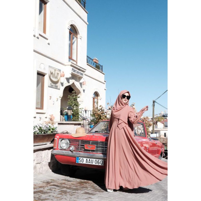 JASMINE DRESS DEWASA DAN KIDS ORIGINAL BY KAZAMI STORE