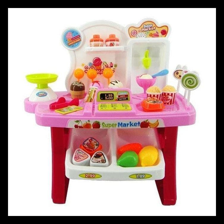 Mainan Anak Perempuan Mini Market Toko / Mainan Kasir Toko Terjamin