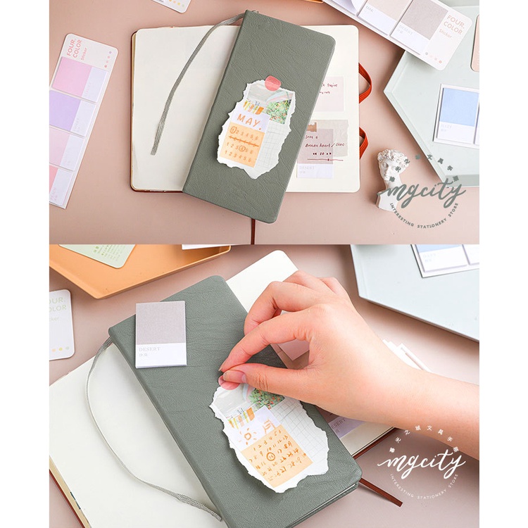 Winzige Sticky Notes Aesthetic Buku Memo Stiky Note Pastel To Do List Buku Alat Tulis Sekolah-4