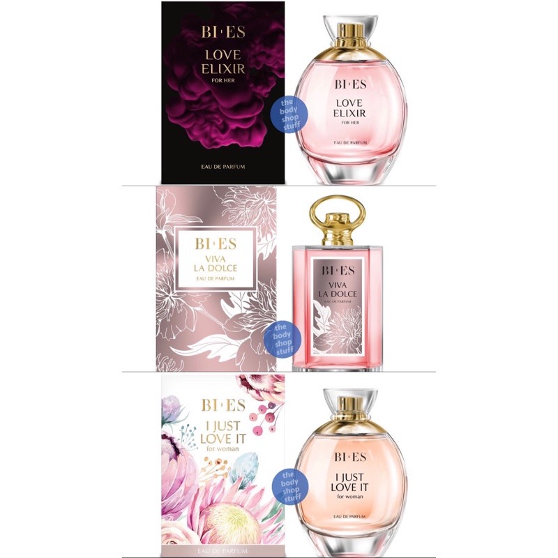 BIES EDP Viva La Dolce Love Elixir I Just Love it Bi-Es Perfume 100ml Bi Es Perfume