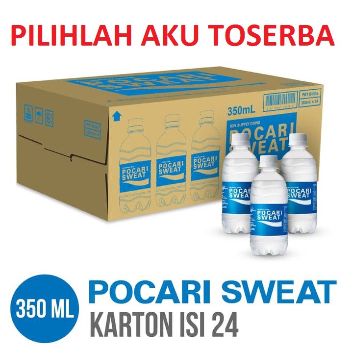 POCARI SWEAT PET 350 ml - (1 KARTON ISI 24)