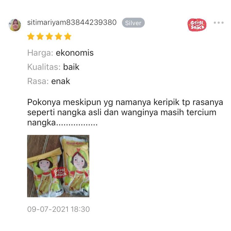 Keripik Nangka Kane Kane Kualitas Super Khas Malang 80g