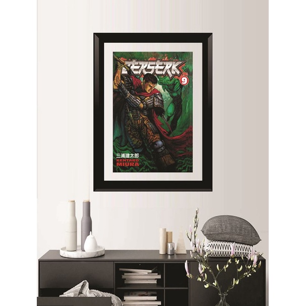Poster Bingkai 30 x 22 Komik / Comic Berserk_9