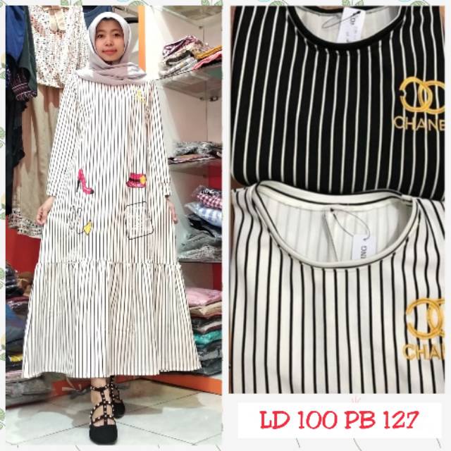 Gamis Chanel / Maxi Chanel / Dress Chanel by Anis Collection