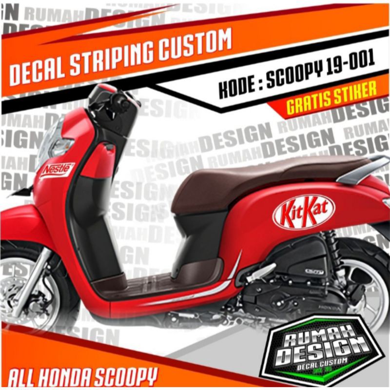 Sticker Scoopy Simple 004