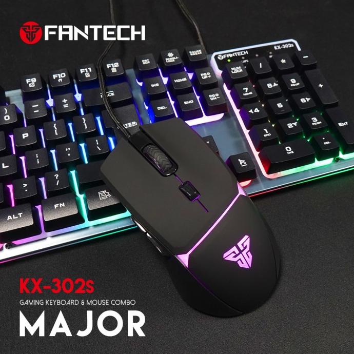 FANTECH KX302s / KX-302s Keyboard &amp; Mouse Combo Gaming | ITECHBALI