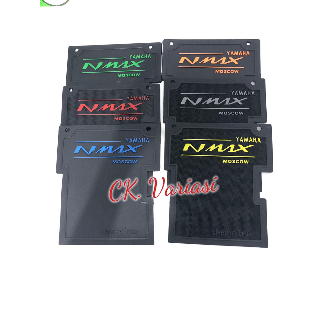 MUDFLAP NMAX BAHAN CARBON KARET PENAHAN LUMPUR UNTUK MOTOR NMAX