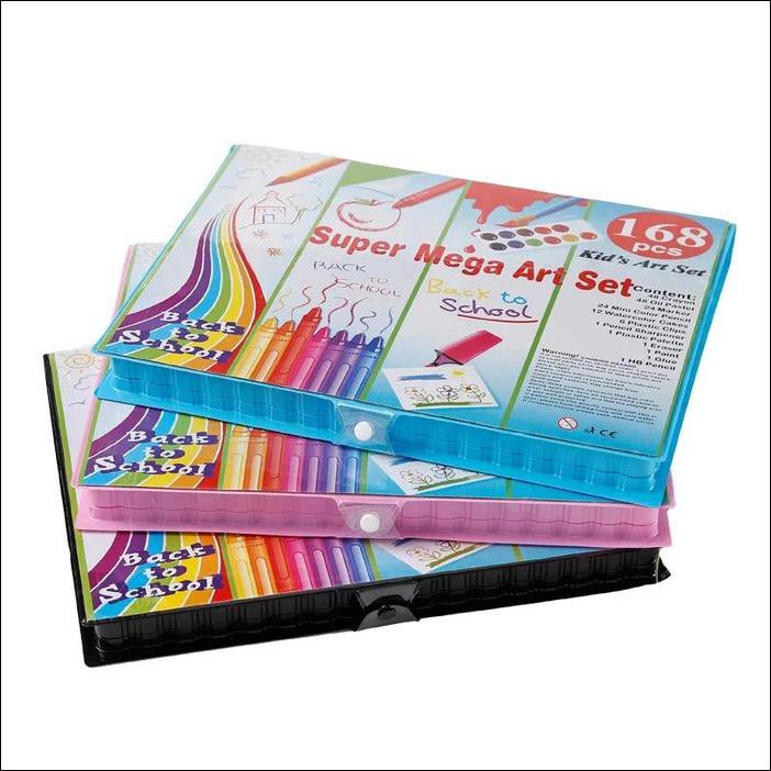 

CRAYON SET 168 MENGGAMBAR - HITAM