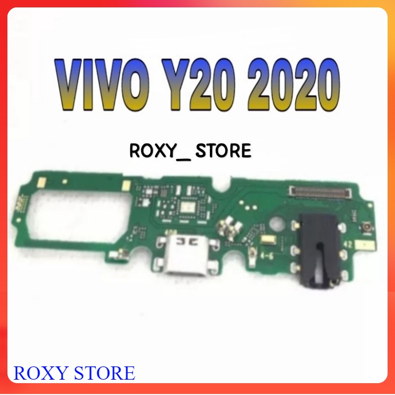 Board Charger Papan Cas Headset Hansfree Vivo Y20 / Y20S / Y12S 2020 Mic