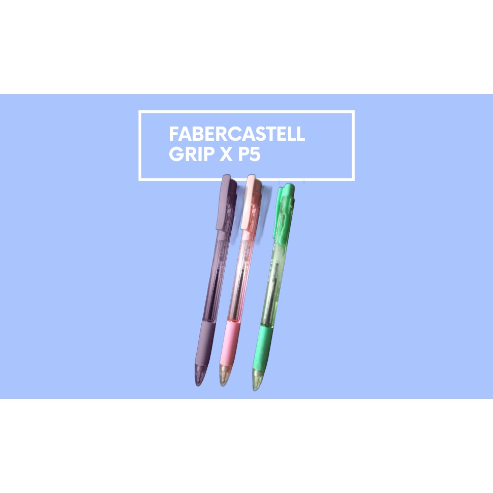 

Pulpen Faber Castell grip xp5