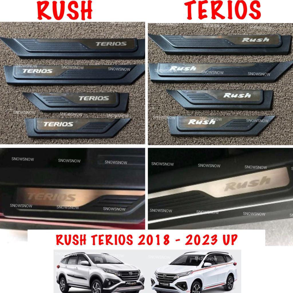 Sillplate Samping All New Rush Terios 2018 2020 2022 2023 GR Sport activo sporty