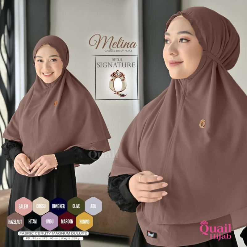 Hijab Instan Tali Quail Model MELINA