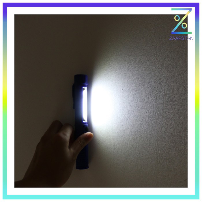 TaffLED Senter LED Magnet COB 250 Lumens - BC12 - Black