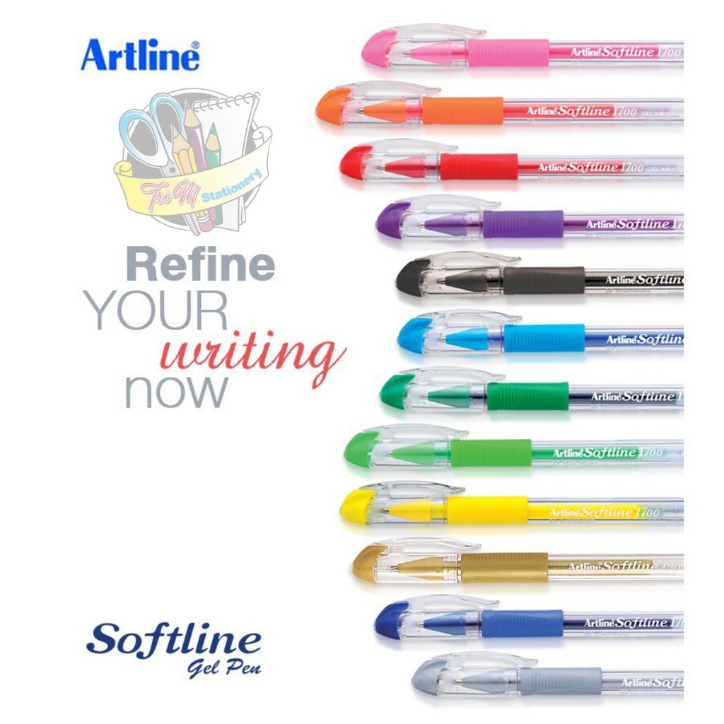 

ARTLINE Pulpen Softline EGB-1700 0.7mm Gell Ink