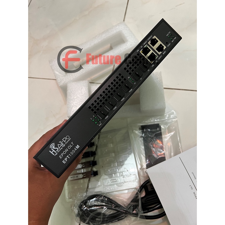 HSAIRPO EPT1004M EPON OLT 4PON+2 1000M+2RJ45,PX20+++