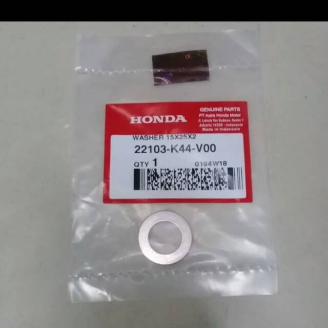 22103-K44-V00 HGP AHM 100% RING RUMAH ROLER BEAT ESP BEAT ECO BEAT STREET SCOOPY ESP STATER HALUS  W