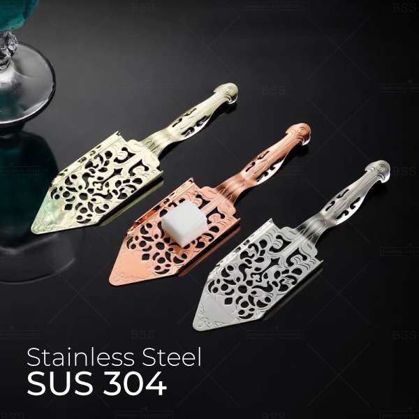 SUS 304 Stainless Steel Absinthe Spoon Coctail Bar Sendok Saringan Minuman Utensils Bitter Scoop