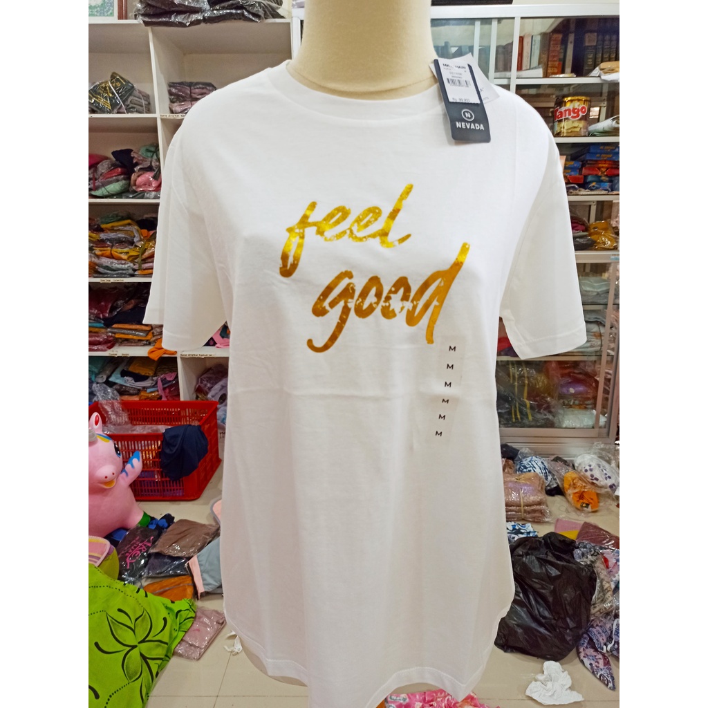 kaos Wanita 100% ORIGINAL NEVADA & ST.Yves MATAHARI